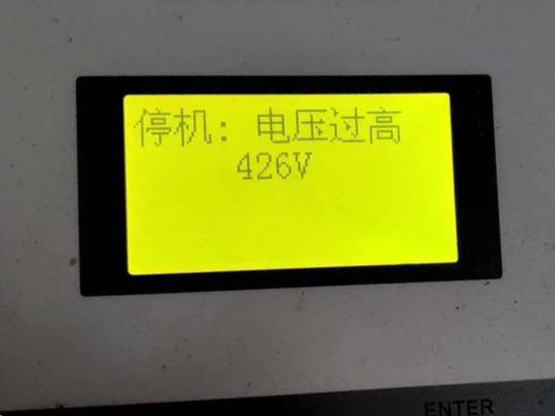 复盛空压机电压过高的解决方法
